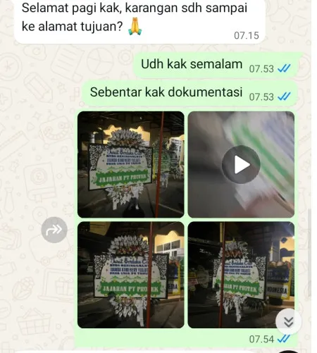 Pengiriman Papan Bunga Selamat Ragunan