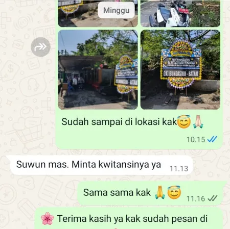 Pengiriman Papan Bunga Duka Ragunan