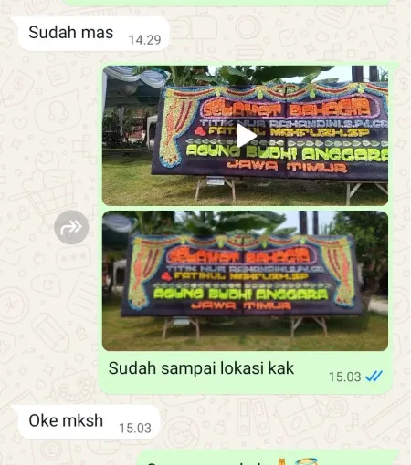 Pengiriman Papan Bunga Ragunan