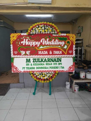Papan Bunga di Ragunan